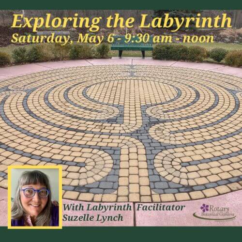 2023 May 6 Labyrinth workshop banner