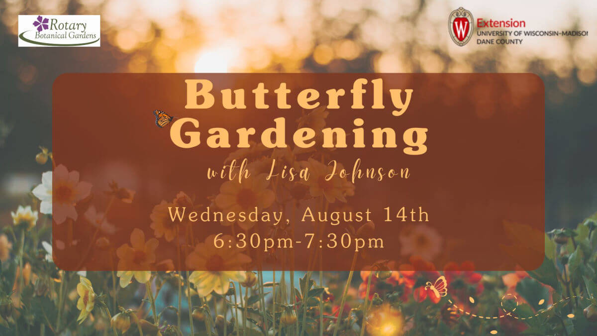 2024 Butterfly Gardening banner