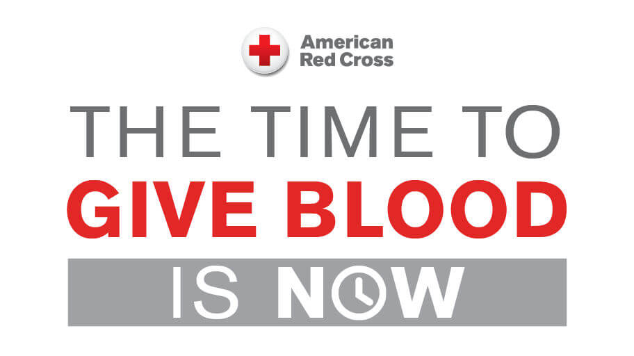 American Red Cross Blood Drive banner