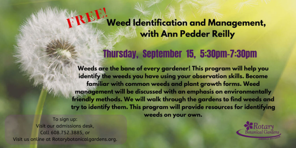 Weed Identification and Management banner